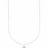Kendra Scott Star Of David 14k White Gold Pendant Necklace In White Diamonds