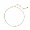Kendra Scott Rylie Anklet In 18k Yellow Gold Vermeil