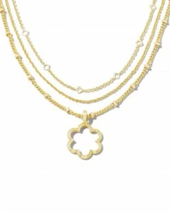 Kendra Scott Susie Convertible Multi Strand Necklace In Gold