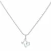 Kendra Scott Texas Charm Necklace In Sterling Silver
