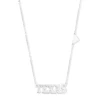 Kendra Scott Texas Pendant Necklace In Sterling Silver