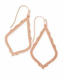 Kendra Scott Sophia Drop Earrings In Rose Gold
